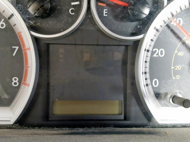 KL1TD66E89B612351 - 2009 CHEVROLET AVEO LS BLACK photo 8