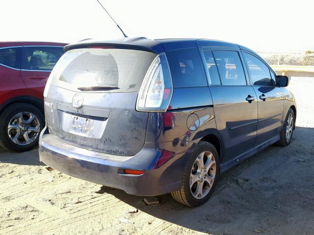 JM1CR293190336913 - 2009 MAZDA 5 BLUE photo 4