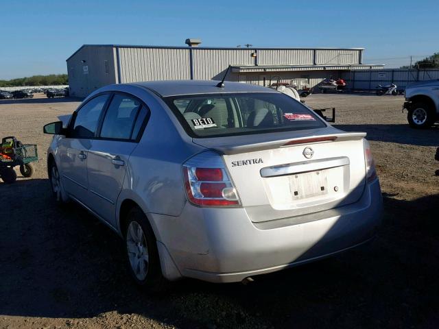 3N1AB6APXBL704423 - 2011 NISSAN SENTRA 2.0 SILVER photo 3