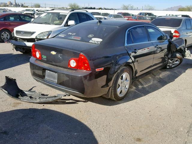 1G1ZB5E06CF345650 - 2012 CHEVROLET MALIBU LS 黑色 照片 4