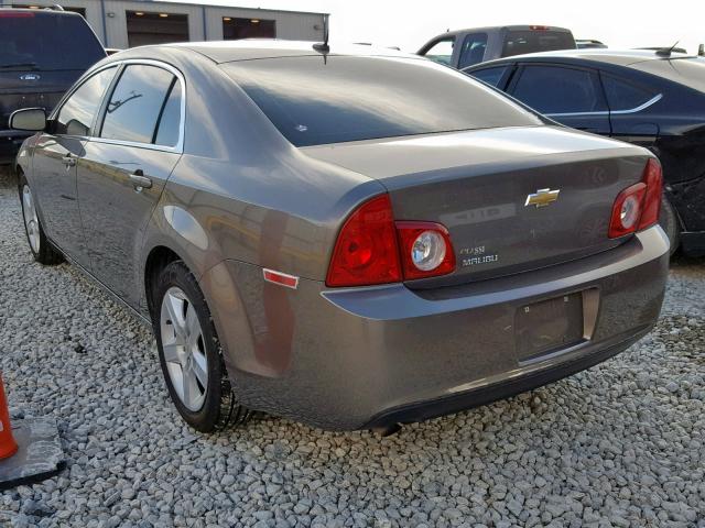 1G1ZB5E15BF185686 - 2011 CHEVROLET MALIBU LS GRAY photo 3