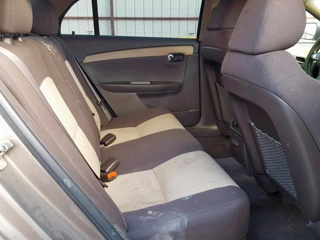 1G1ZB5E15BF185686 - 2011 CHEVROLET MALIBU LS GRAY photo 6