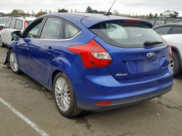 1FADP3N27EL442780 - 2014 FORD FOCUS TITA BLUE photo 3