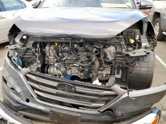 KM8J3CA20GU123020 - 2016 HYUNDAI TUCSON LIM GRAY photo 9