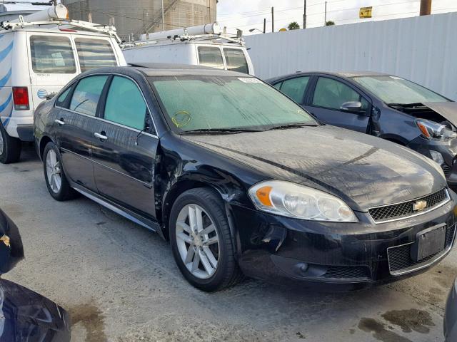 2G1WC5E39D1231855 - 2013 CHEVROLET IMPALA LTZ BLACK photo 1