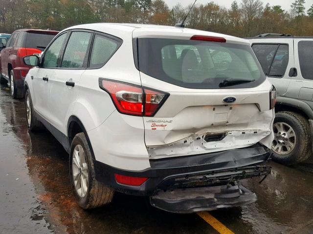 1FMCU0F75HUC84215 - 2017 FORD ESCAPE S WHITE photo 3