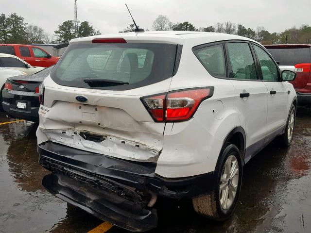 1FMCU0F75HUC84215 - 2017 FORD ESCAPE S WHITE photo 4