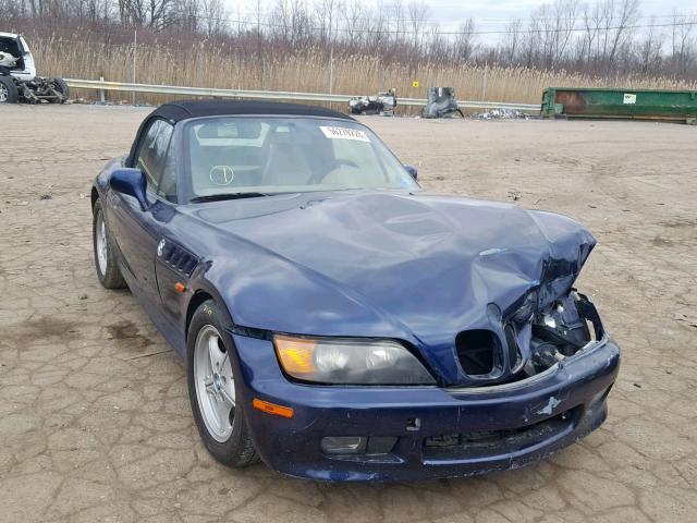 4USCH7325WLE06968 - 1998 BMW Z3 1.9 BLUE photo 1