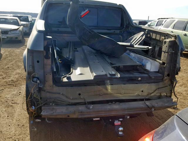 2HJYK165X7H506653 - 2007 HONDA RIDGELINE GREEN photo 9