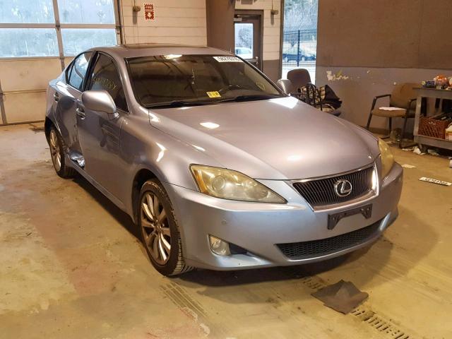 JTHCK262965000391 - 2006 LEXUS IS 250 BLUE photo 1