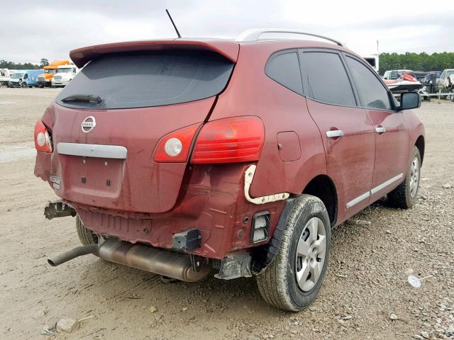 JN8AS5MT9FW655509 - 2015 NISSAN ROGUE SELE RED photo 4