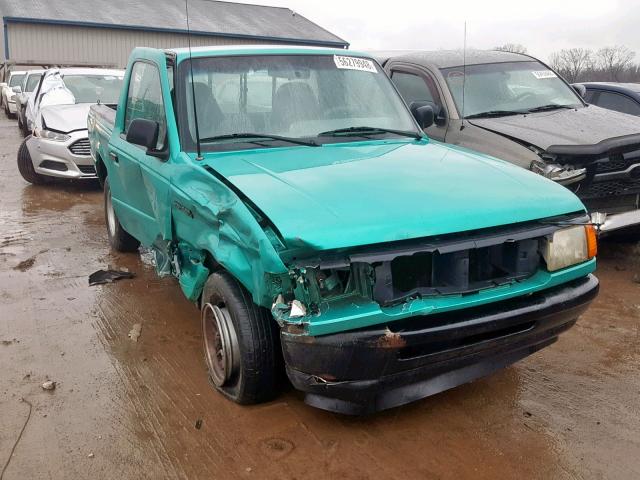 1FTCR10U4PTA07859 - 1993 FORD RANGER GREEN photo 1