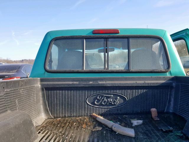 1FTCR10U4PTA07859 - 1993 FORD RANGER GREEN photo 6