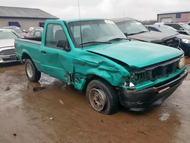 1FTCR10U4PTA07859 - 1993 FORD RANGER GREEN photo 9