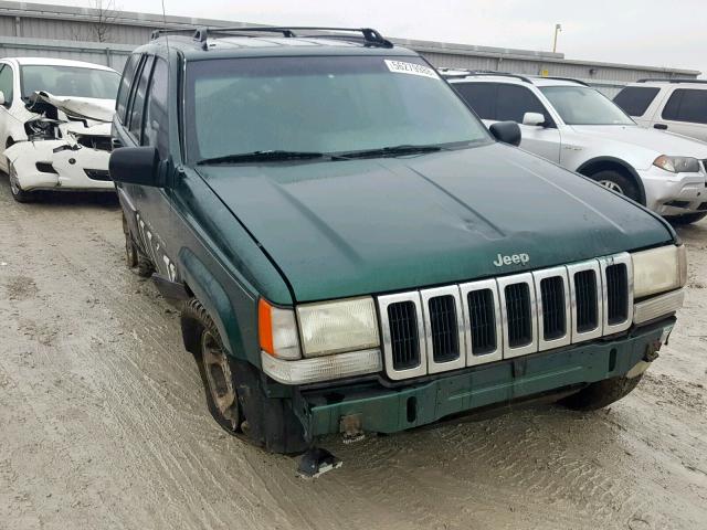 1J4GZ58S1WC162566 - 1998 JEEP GRAND CHER GREEN photo 1