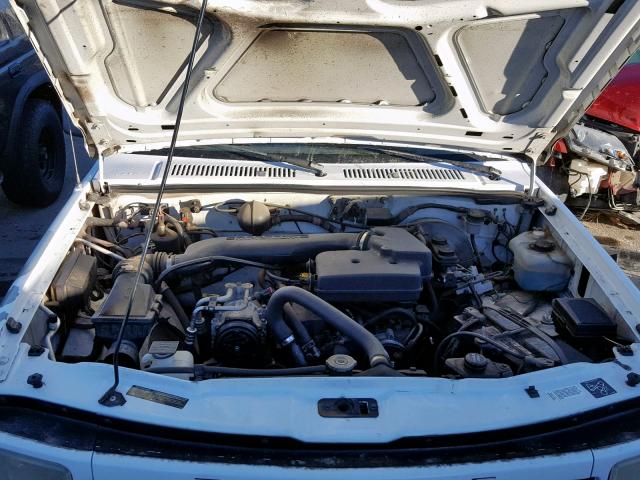 1B7FL26PXTS654790 - 1996 DODGE DAKOTA WHITE photo 7