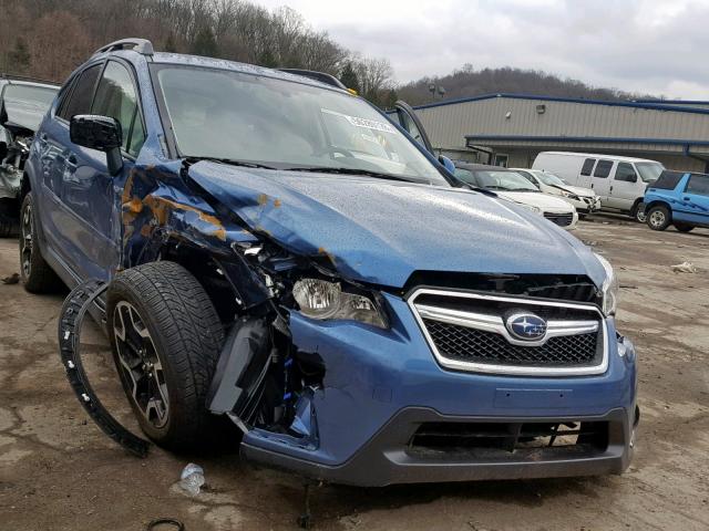 JF2GPADC0GH345868 - 2016 SUBARU CROSSTREK BLUE photo 1