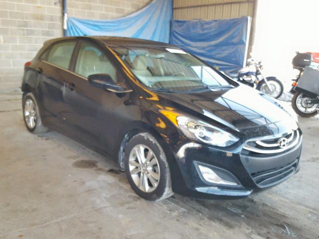 KMHD35LE3DU072222 - 2013 HYUNDAI ELANTRA GT BLACK photo 1