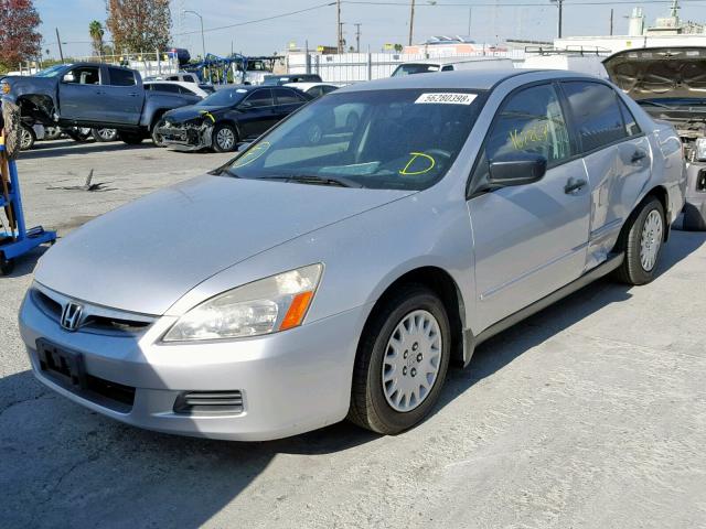 JHMCM56127C014973 - 2007 HONDA ACCORD VAL SILVER photo 2