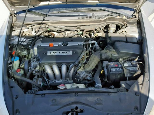 JHMCM56127C014973 - 2007 HONDA ACCORD VAL SILVER photo 7