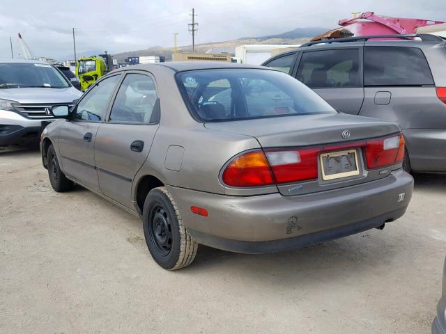 JM1BC1410V0158841 - 1997 MAZDA PROTEGE DX BEIGE photo 3