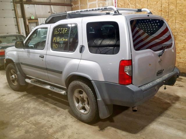 5N1ED28Y44C610662 - 2004 NISSAN XTERRA XE SILVER photo 3