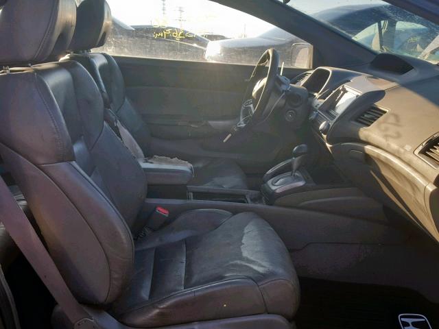 2HGFG12918H503469 - 2008 HONDA CIVIC EXL GRAY photo 5