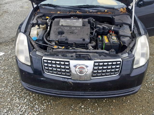 1N4BA41E26C860597 - 2006 NISSAN MAXIMA SE BLACK photo 7