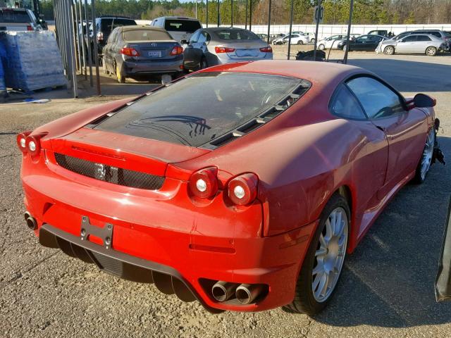 ZFFEW58A170152721 - 2007 FERRARI F430 RED photo 4