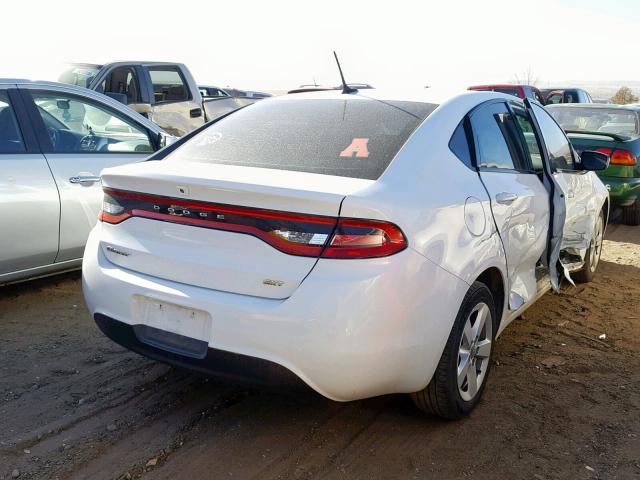 1C3CDFBBXFD228273 - 2015 DODGE DART SXT WHITE photo 4