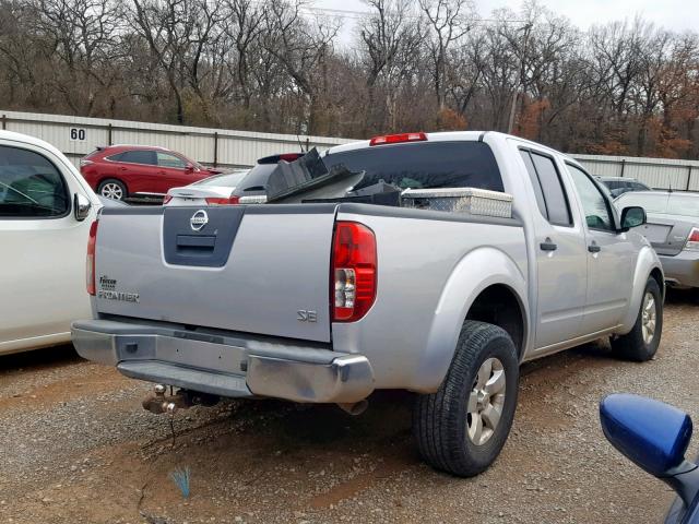 1N6AD07U29C401933 - 2009 NISSAN FRONTIER C GRAY photo 4