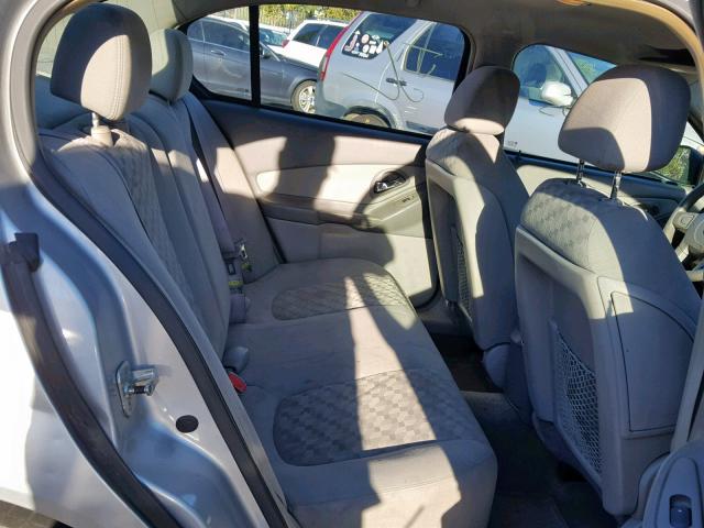 1G1ZT54855F195831 - 2005 CHEVROLET MALIBU LS SILVER photo 6