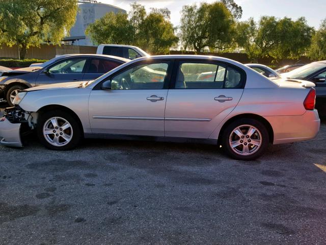 1G1ZT54855F195831 - 2005 CHEVROLET MALIBU LS SILVER photo 9