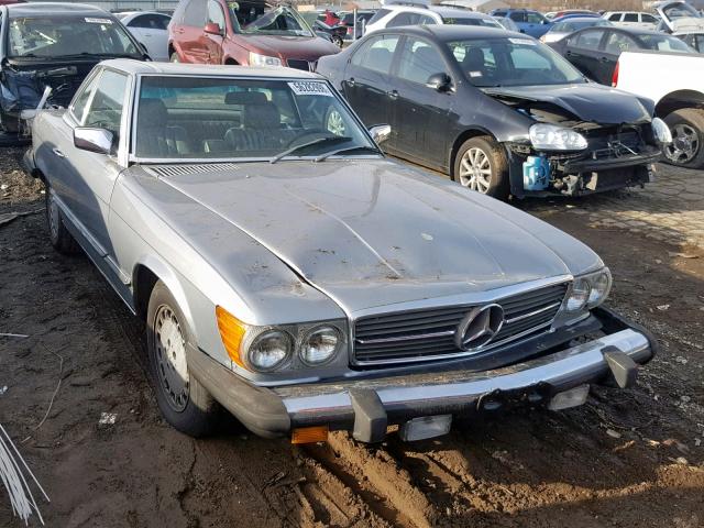 WDBBA45A7EA001273 - 1984 MERCEDES-BENZ 380 SL BLUE photo 1