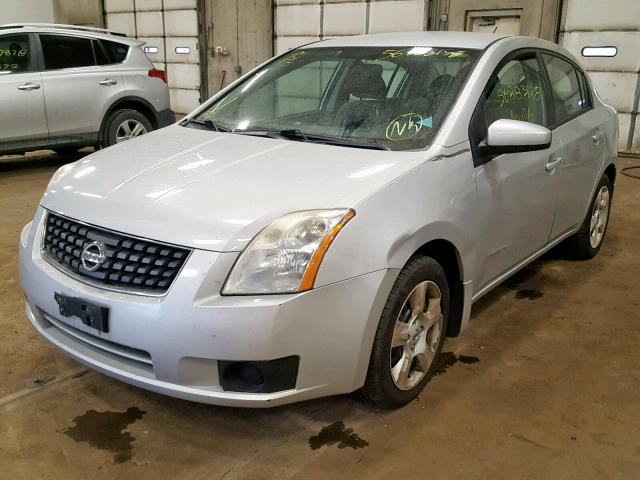 3N1AB61E37L624399 - 2007 NISSAN SENTRA 2.0 SILVER photo 2