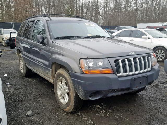 1J4GW48S24C425468 - 2004 JEEP GRAND CHER GRAY photo 1