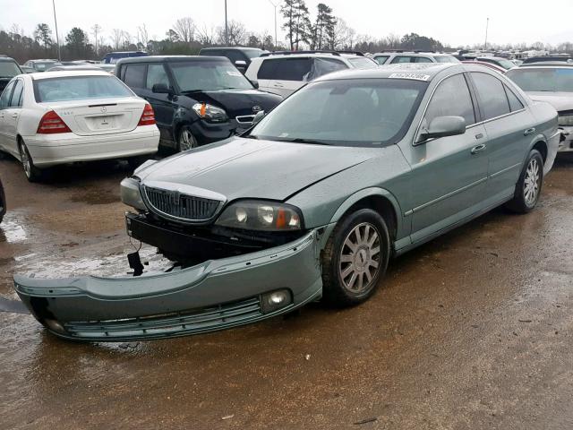 1LNHM86S03Y706028 - 2003 LINCOLN LS GREEN photo 2