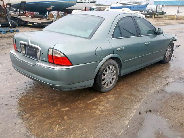 1LNHM86S03Y706028 - 2003 LINCOLN LS GREEN photo 4