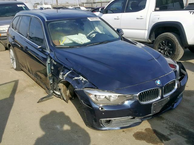 WBA3K5C54FK547312 - 2015 BMW 328 D BLUE photo 1