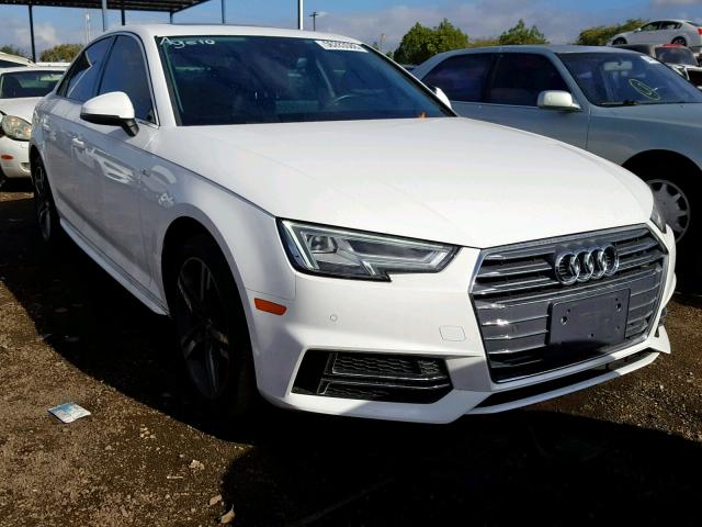 WAULMAF42HN065610 - 2017 AUDI A4 ULTRA P WHITE photo 1