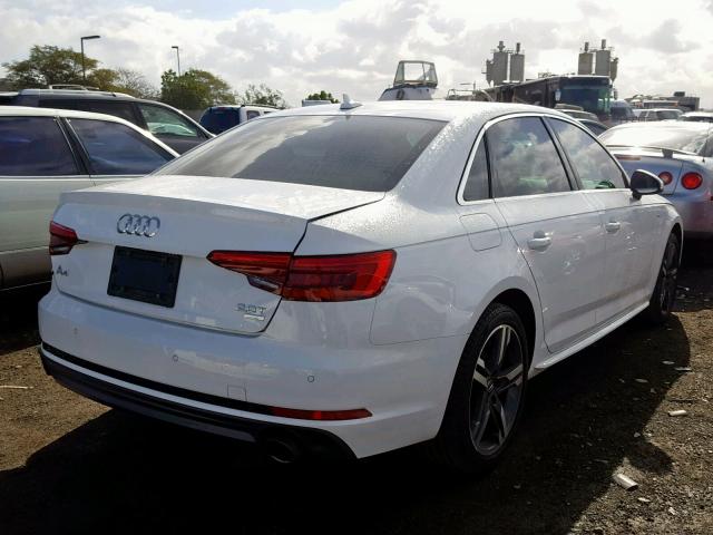 WAULMAF42HN065610 - 2017 AUDI A4 ULTRA P WHITE photo 4