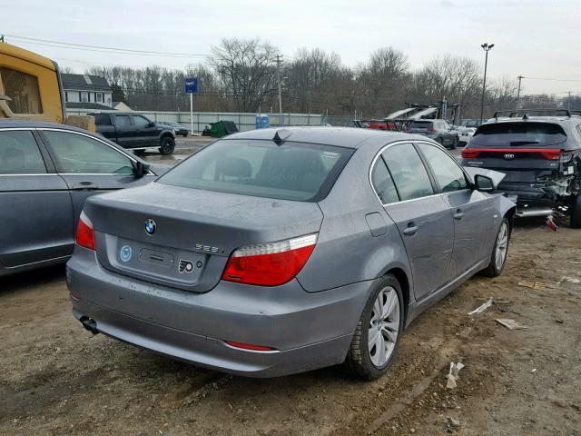 WBANV1C5XAC389036 - 2010 BMW 528 XI GRAY photo 4