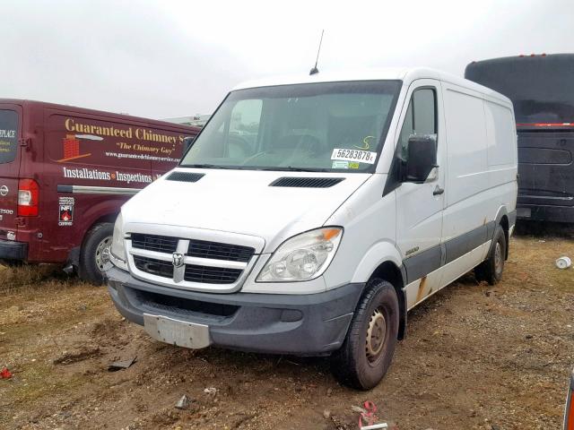 WD0PE746075139007 - 2007 DODGE SPRINTER 2 WHITE photo 2