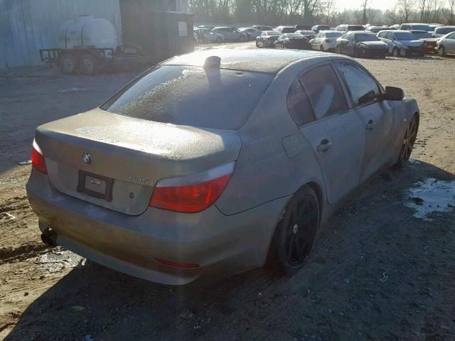 WBANB33584B088179 - 2004 BMW 545 I GRAY photo 4