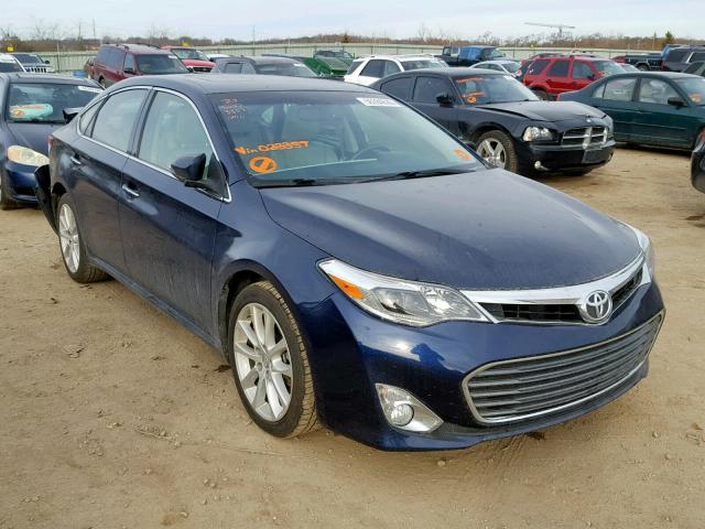 4T1BK1EBXDU033357 - 2013 TOYOTA AVALON BAS BLUE photo 1