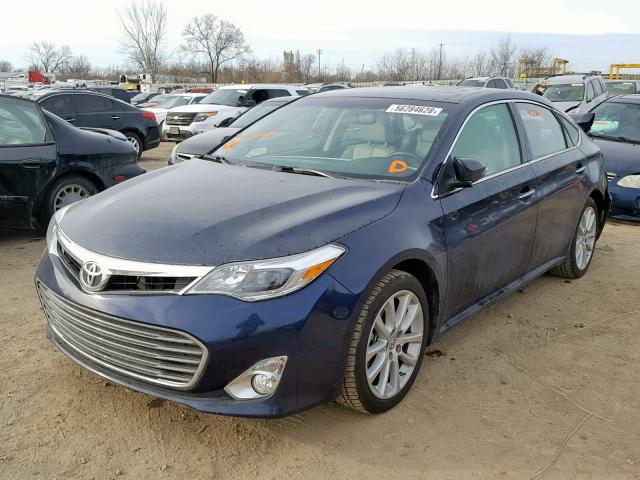 4T1BK1EBXDU033357 - 2013 TOYOTA AVALON BAS BLUE photo 2