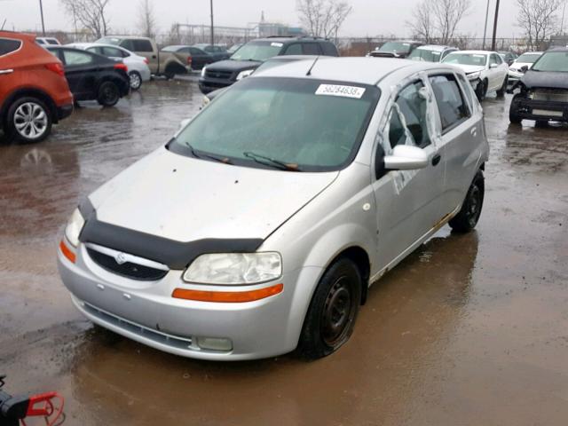 KL5TM66646B593753 - 2006 SUZUKI SWIFT S SILVER photo 2