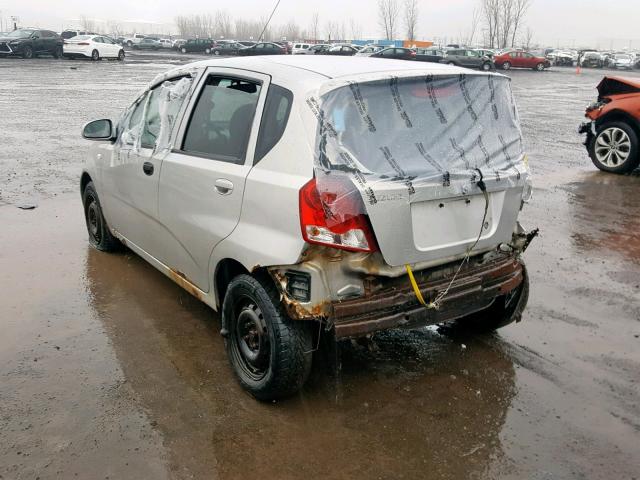 KL5TM66646B593753 - 2006 SUZUKI SWIFT S SILVER photo 3