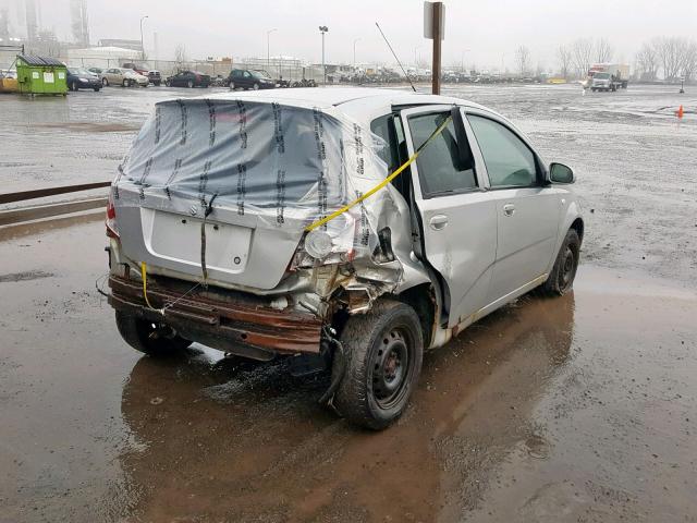 KL5TM66646B593753 - 2006 SUZUKI SWIFT S SILVER photo 4