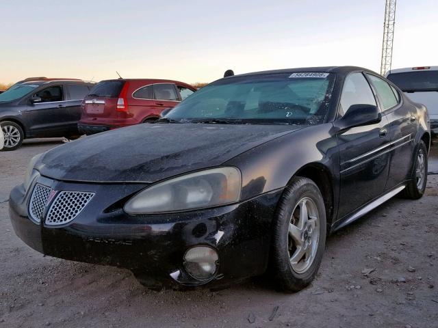 2G2WS522241310181 - 2004 PONTIAC GRAND PRIX BLACK photo 2